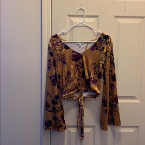 Cute cold weather party top